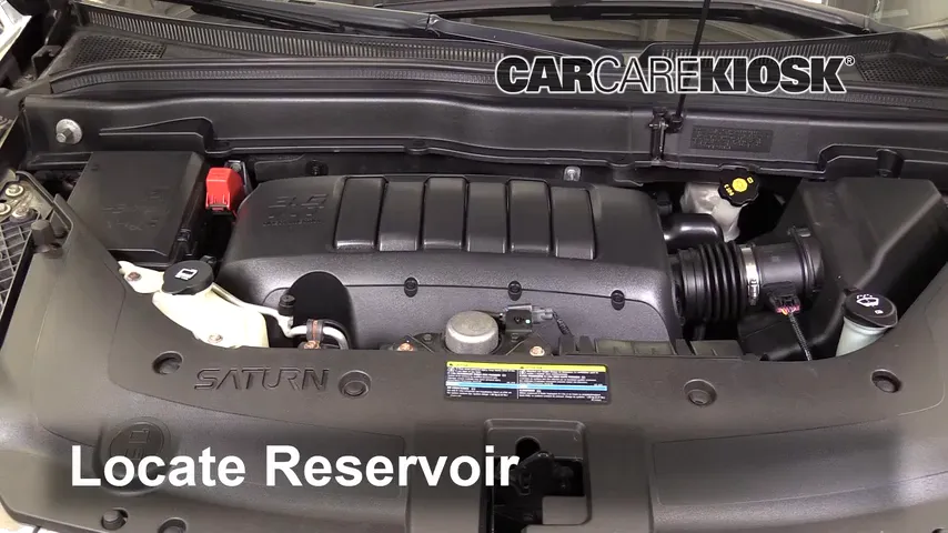 2010 Saturn Outlook XE 3.6L V6 Windshield Washer Fluid